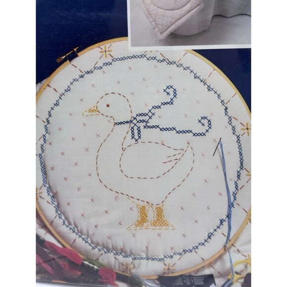 VOGART CRAFTS ~ GOOSE ~ QUILT BLOCKS FOR EMBROIDERY OR BALLPOINT PAINTING #8742Q - Picture 4 of 6